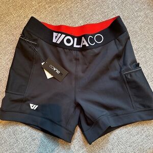 WOLACO North Moore Biker Short, Brand New With Tags, 4” inseam